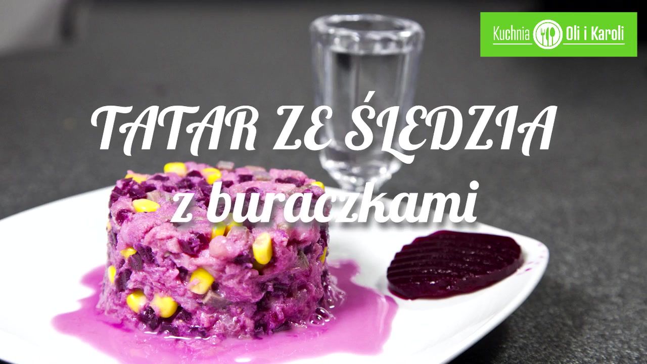 Tatar ze śledzia z buraczkami. Prosty przepis
