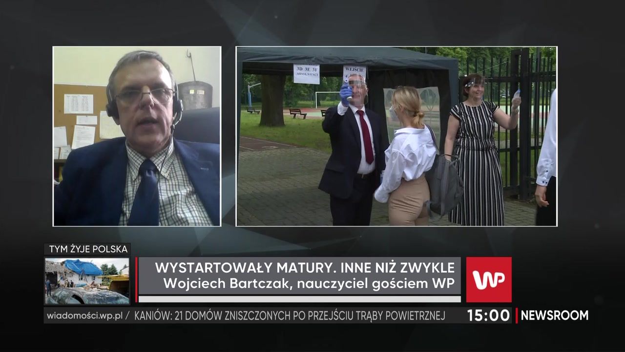 Wojciech Bartczak o starcie matur. "Emocjonalnie było to ważne"