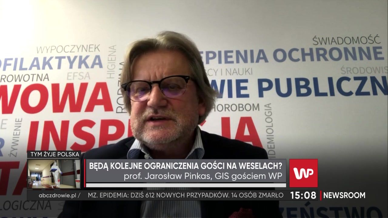 Będą zmiany w zasadach organizacji wesel. Prof. Pinkas mówi o planach Głównego Inspektoratu Sanitarnego