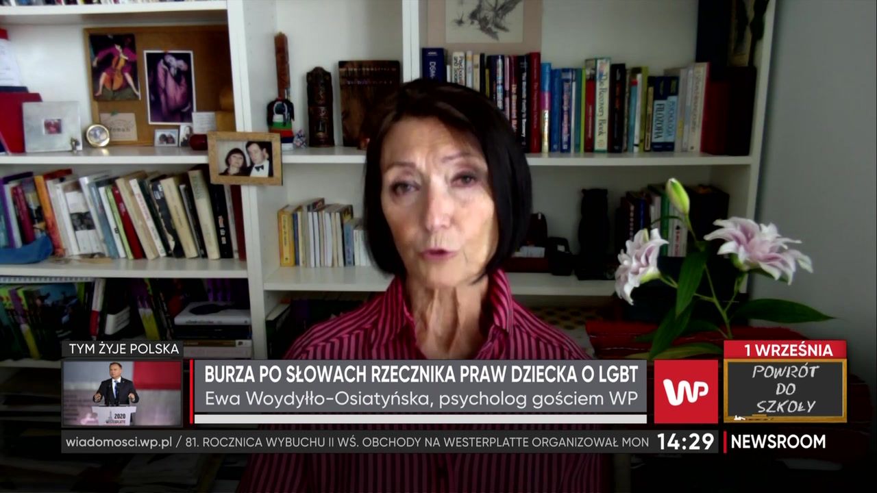 LGBT wśród młodzieży szkolnej. Dr Ewa Woydyłło-Osiatyńska: "dzieci narażone są na ostracyzm"