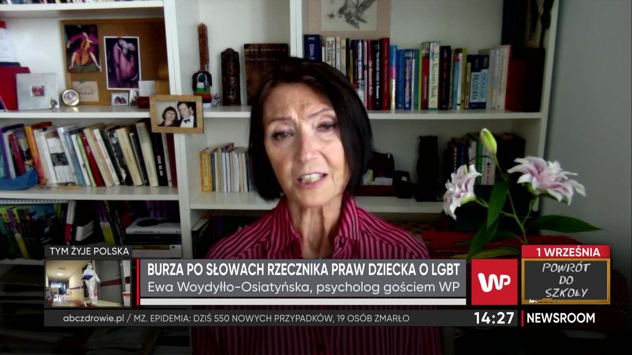 Rzecznik Praw Dziecka o edukatorach seksualnych. Dr Ewa Woydyłło-Osiatyńska: "to propaganda"