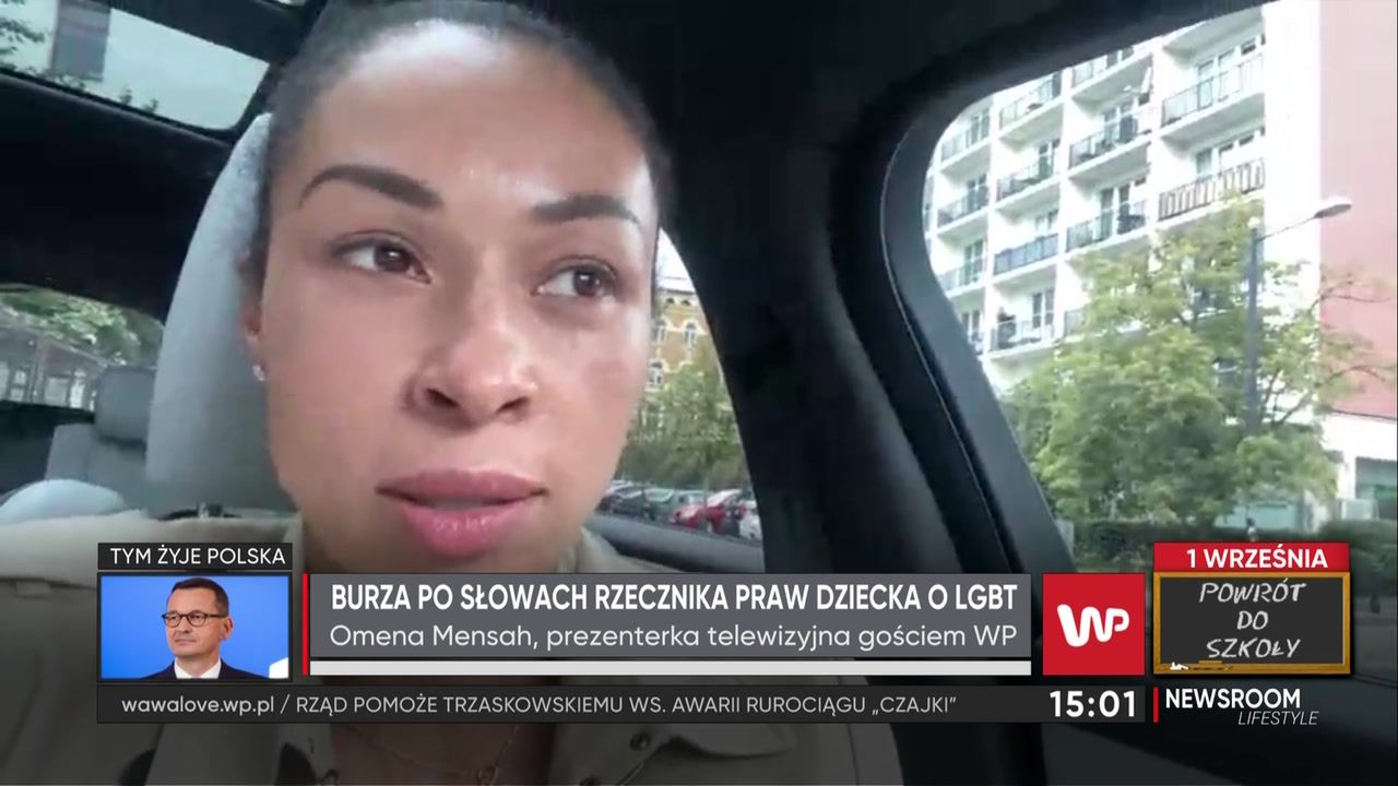Omenaa Mensah o tolerancji w szkołach: "trzeba wycofać religię i wprowadzić edukację seksualną"