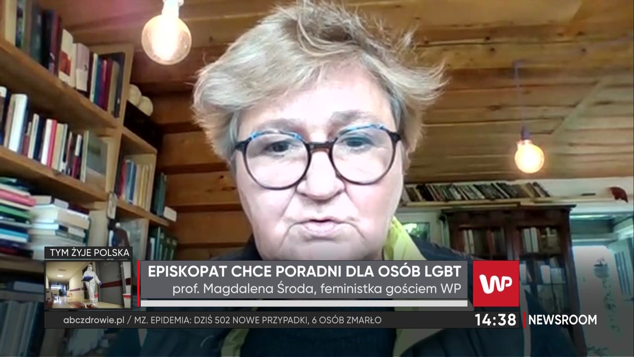 Prof. Magdalena Środa o LGBT: Kościół powinien otworzyć poradnie dla tych, którzy nienawidzą innych