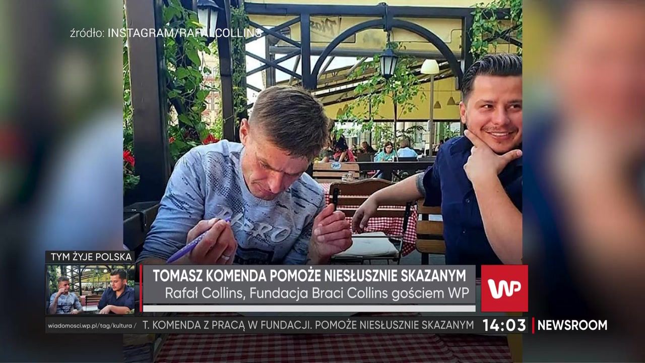 Rafał Collins o pracy Tomasza Komendy. Na czym będzie polegać?