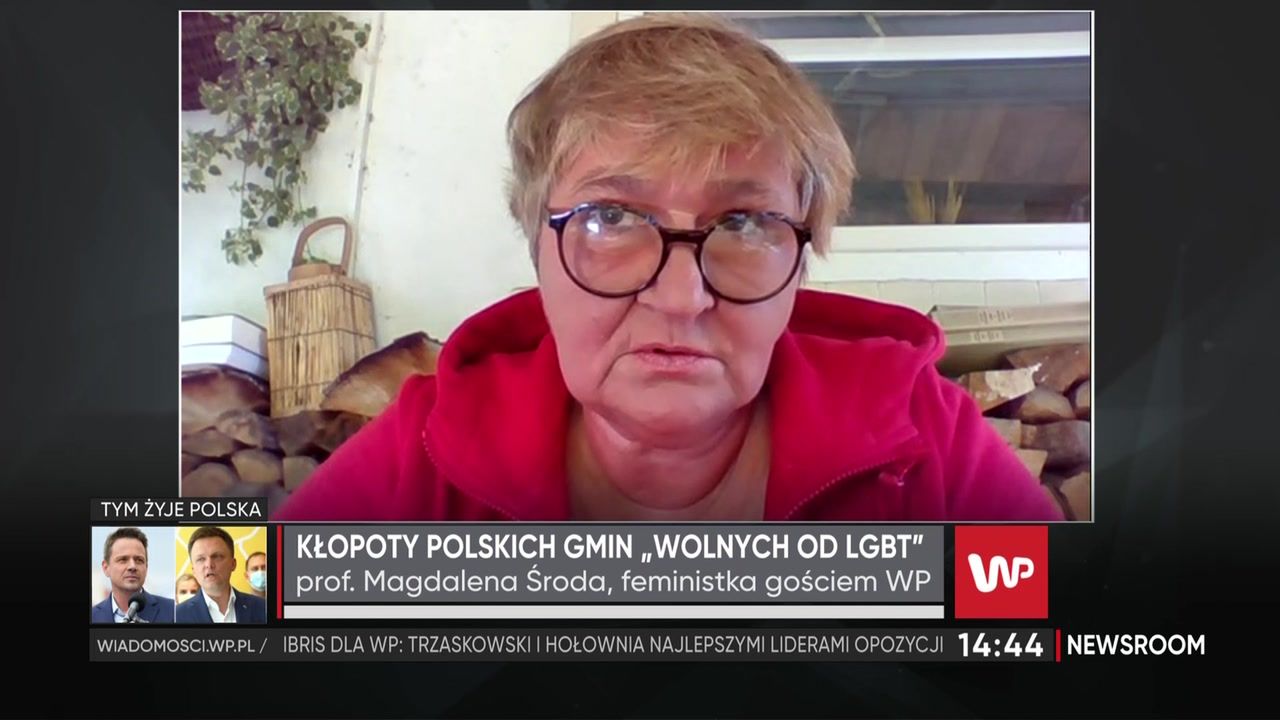 Magdalena Środa o strefach wolnych od LGBT. "Pomysł jest absolutnym skandalem"