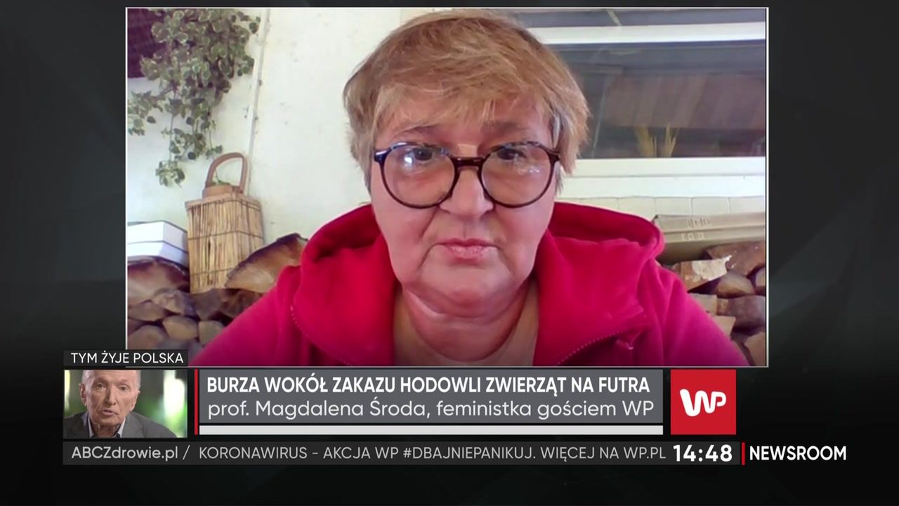 Magdalena Środa o Jarosławie Kaczyńskim i "piątce dla zwierząt"