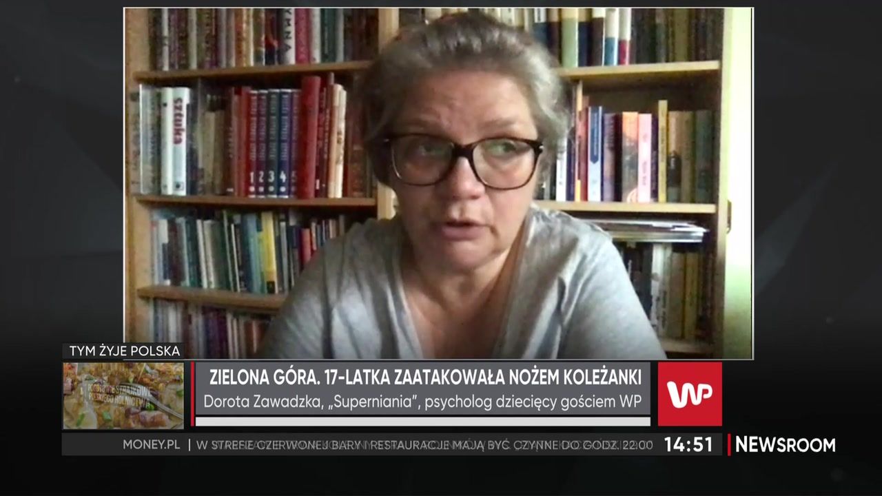 Dorota Zawadzka o 17-latce z Zielonej Góry: "Jest agresorką, ale i ofiarą"