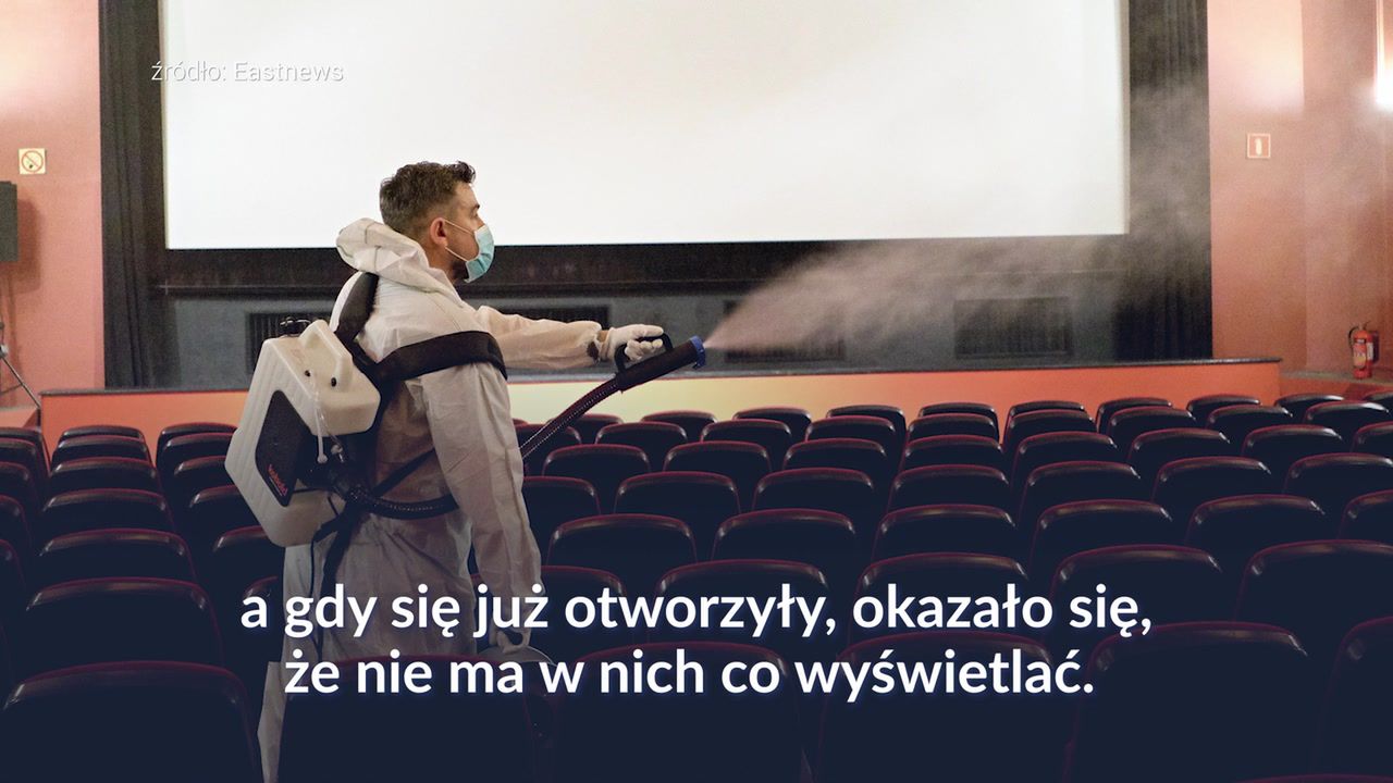 Czarny rok dla światowego kina. Przez pandemię nie ma co oglądać