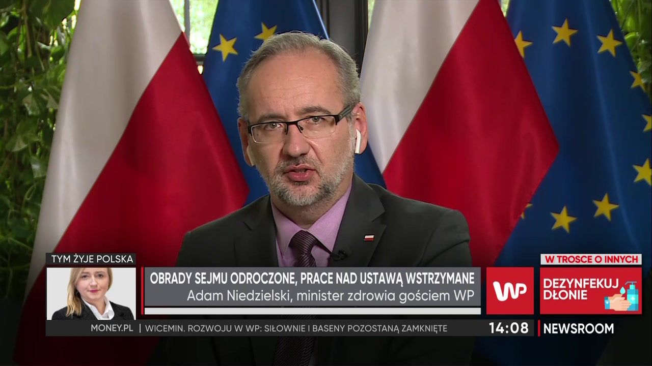 Minister zdrowia Adam Niedzielski o ustawie covidowej. "Nie interpretujmy tego wszystkiego w złej wierze"