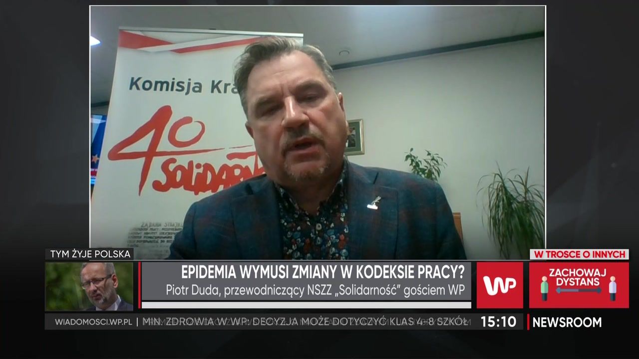 Kodeks pracy a praca zdalna. "Niech rząd waży słowa i czyny"