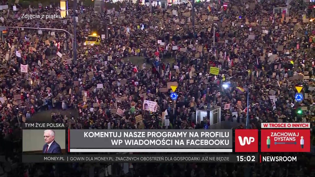 Rzecznik Komendy Głównej Policji o protestach w Polsce