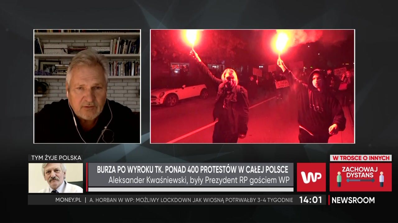 Aleksander Kwaśniewski komentuje sytuację w kraju