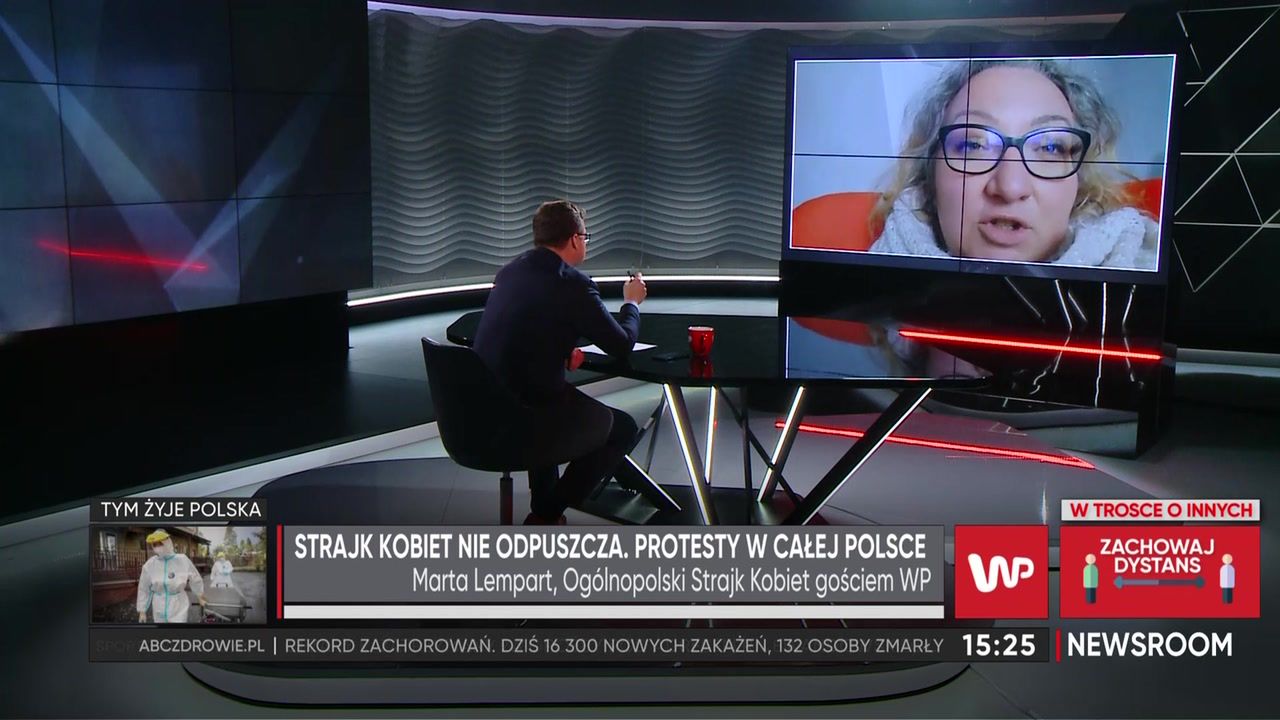 Marta Lempart komentuje słowa premiera. "Kłamał przez 80 procent czasu"