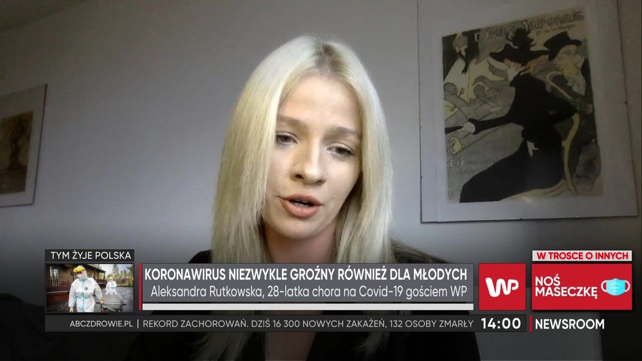 Aleksandra Rutkowska z PCPM ma koronawirusa. Musiała wezwać pogotowie