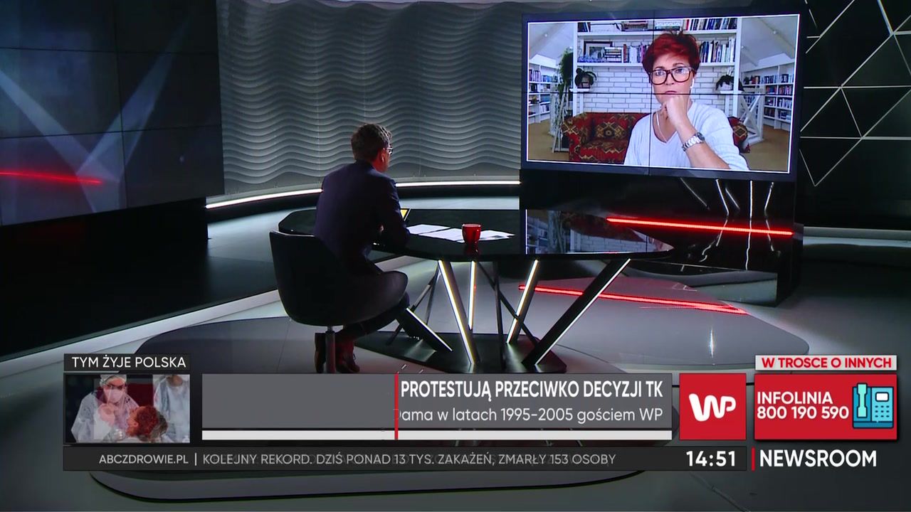 Jolanta Kwaśniewska o protestach kobiet w czasie pandemii