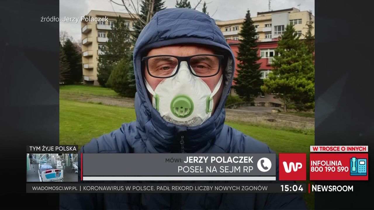 Koronawirus. Jerzy Polaczek o koronasceptykach: "szaleńcy"