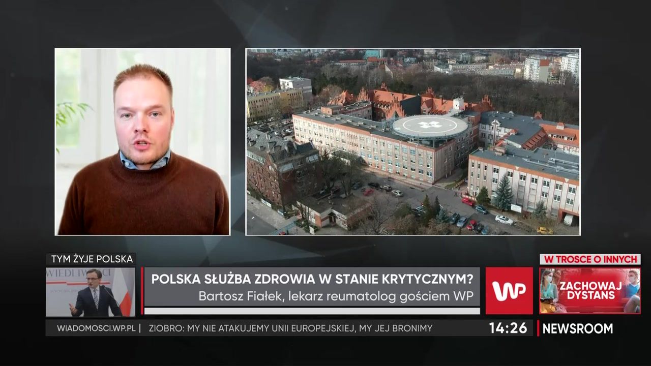 Koronawirus w Polsce. Dr Fiałek: "Bardzo ciężko pracuję, nie mając zmiennika"