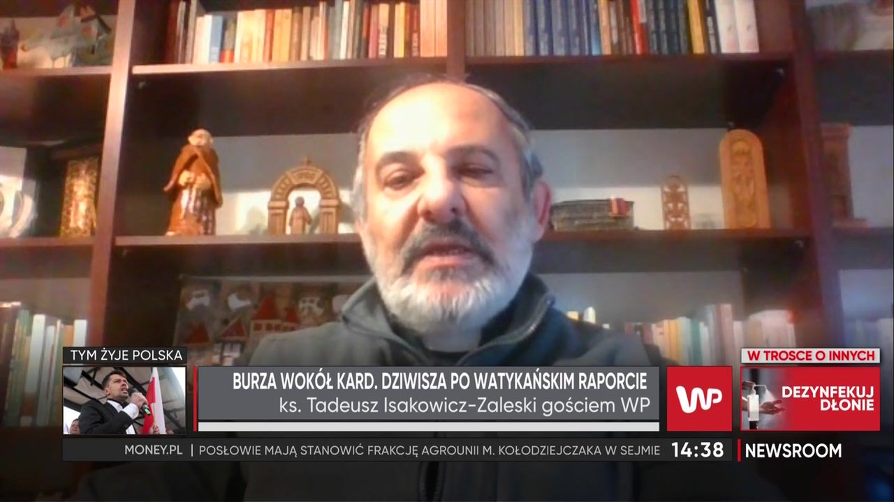 Ksiądz Isakowicz-Zaleski: Dziwisz zaplątał się w historię i nie potrafi z tego wyjść