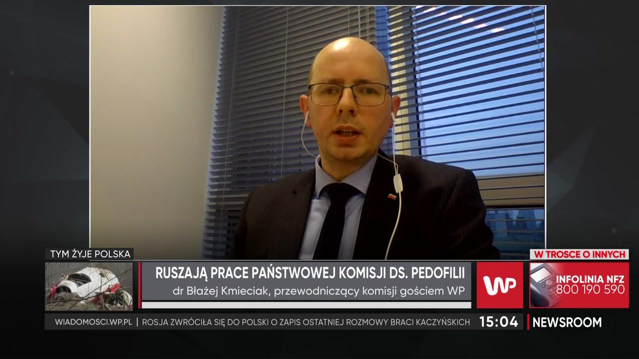 Dr Błażej Kmieciak wyjaśnia co może zrobić komisja ds. pedofilii. "Mamy dwie perspektywy"