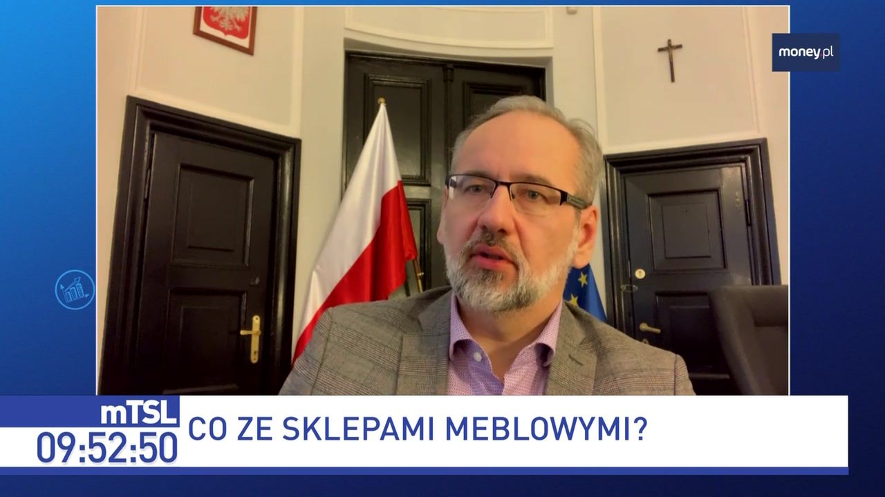 Sklepy meblowe i budowlane otwarte. Minister rozwiewa wątpliwości