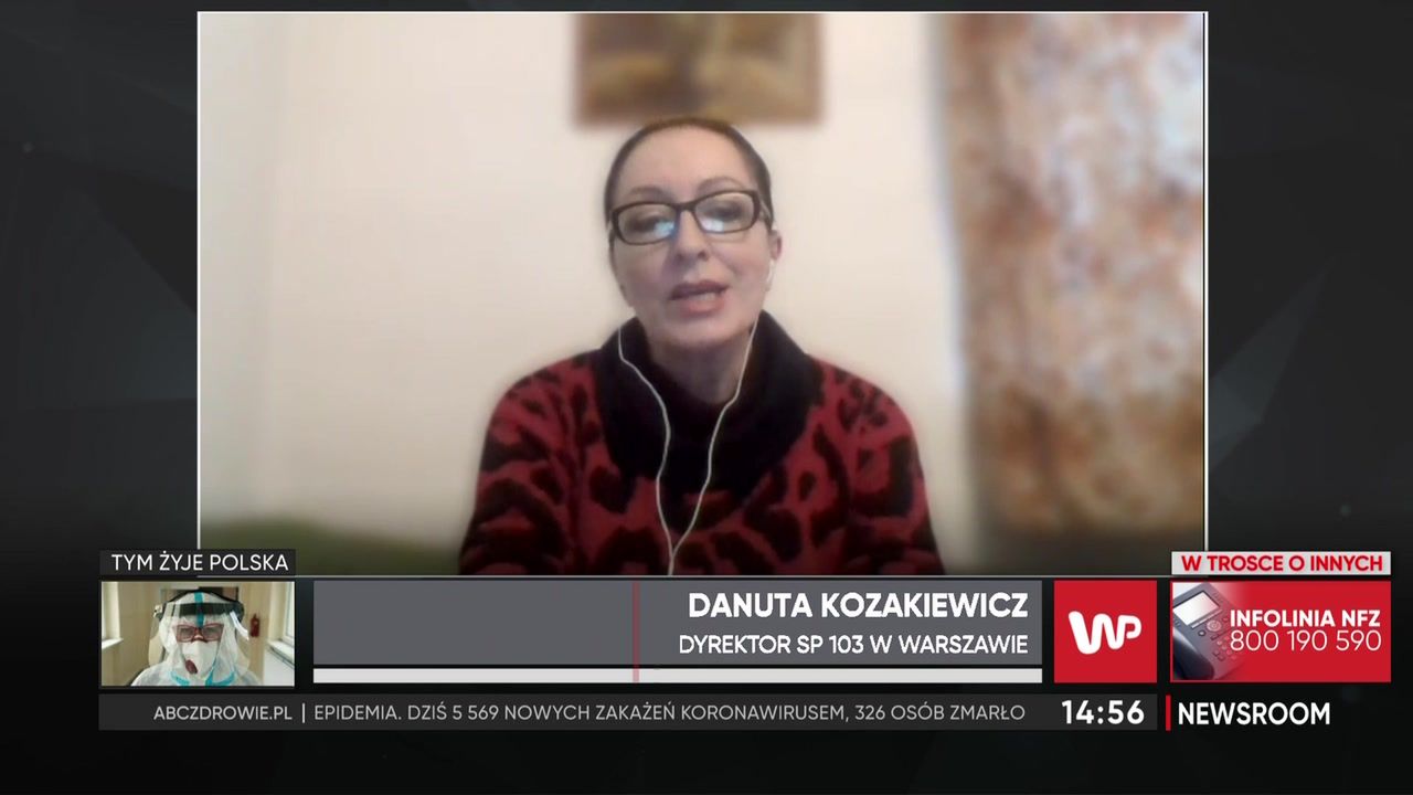 Dyrektorka o powrocie dzieci do szkół. "Decyzja podjęta w momencie, kiedy jest duże zagrożenie"