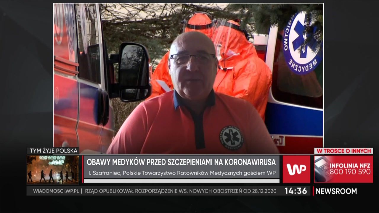 Ilu medyków jest chętnych, by się zaszczepić? Ireneusz Szafraniec mówi wprost