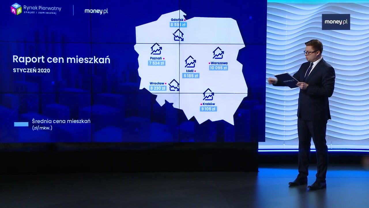 Ceny mieszkań. W stolicy średnia przebiła 10 tys. zł