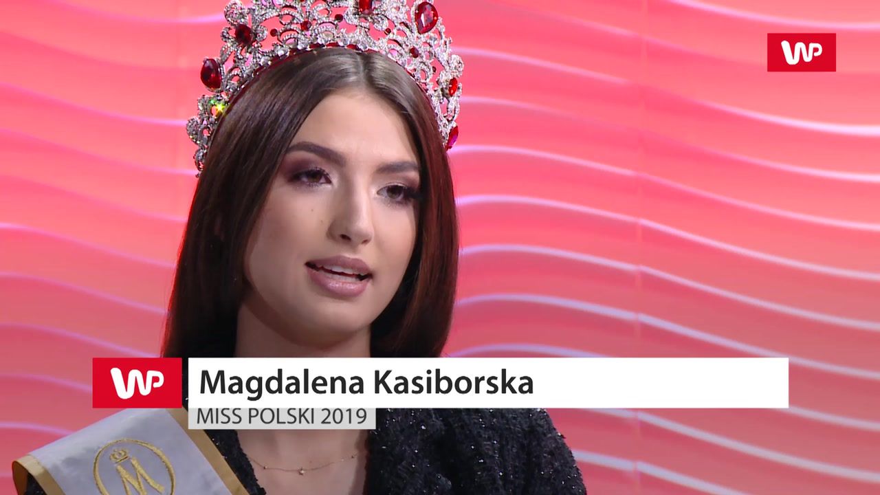 Miss Polski 2019. Magdalena Kasiborska o tym, czy konkursy piękności są bezpieczne