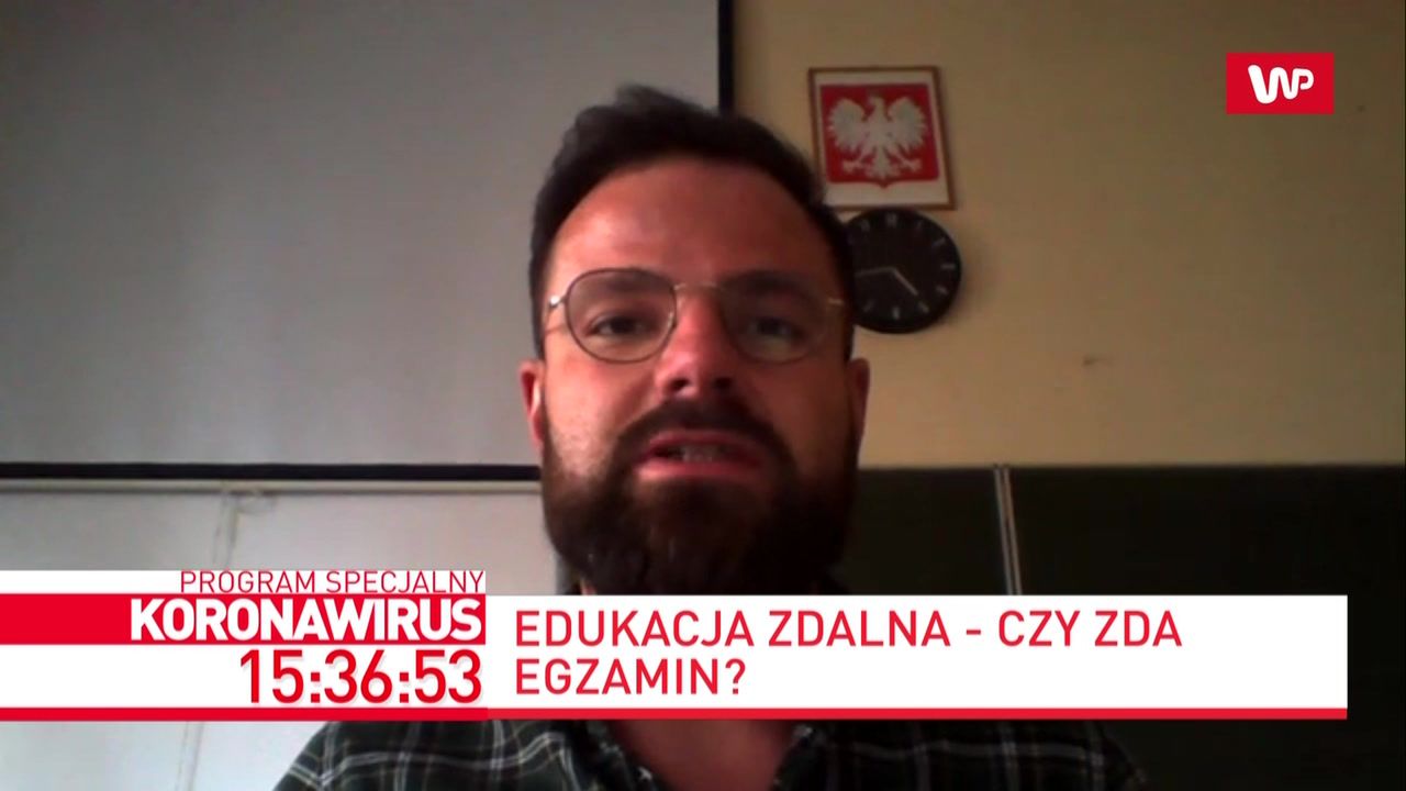 Nauczyciel Kamil Olak o rządowych wytycznych: "Sytuacja wydaje się absurdalna"