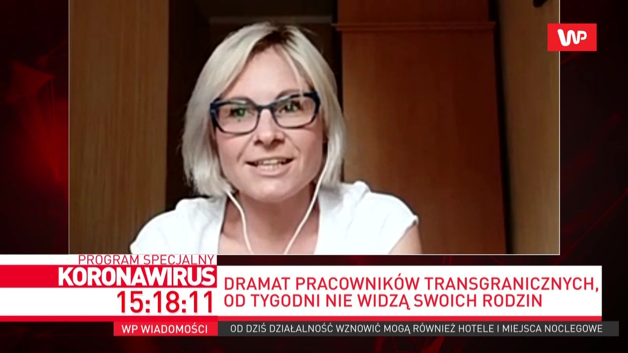 Dramat pracowników transgranicznych. Pani Urszula nie widziała dzieci od tygodni