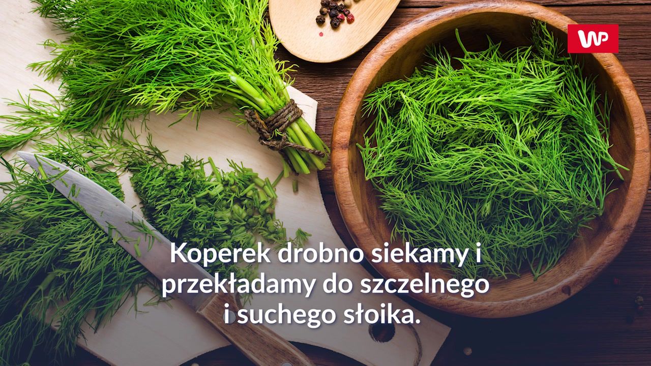 Jak przedłużyć świeżość koperku?