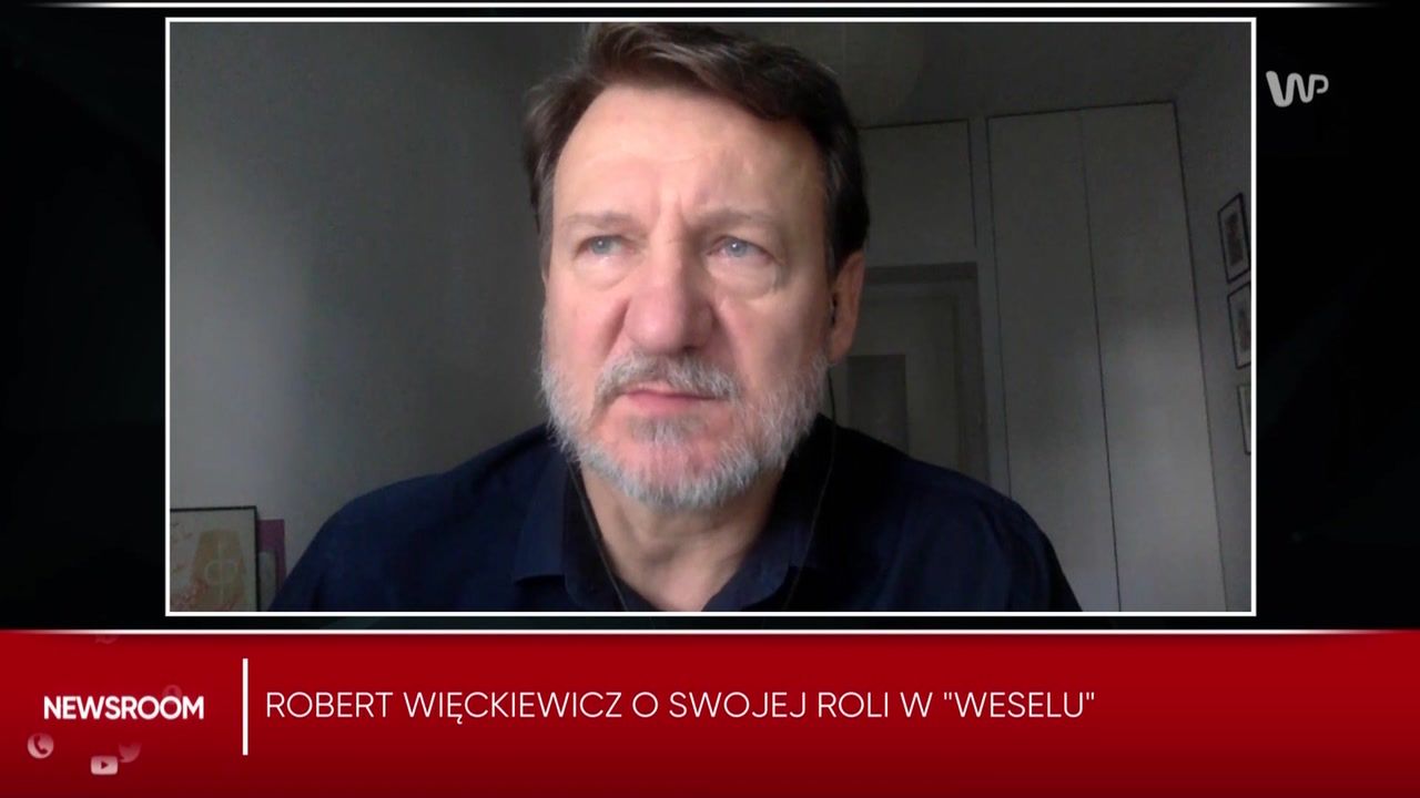 Robert Więckiewicz o "Weselu". "Film porusza ważną kwestię, ale nic nie zmieni"