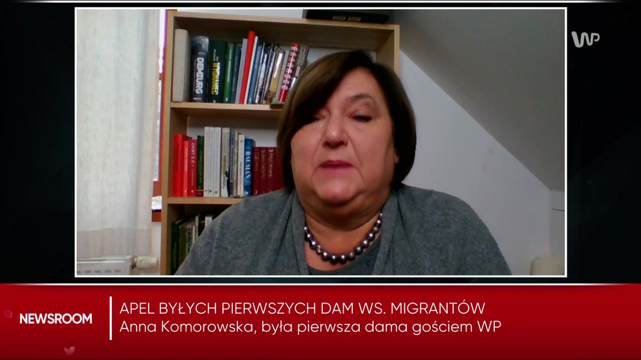 Anna Komorowska o nieobecności Agaty Dudy na granicy. "Można trochę spuścić z majestatu"