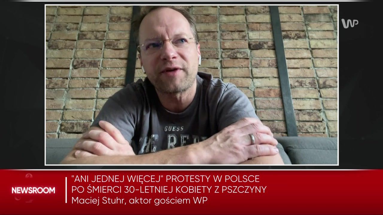 "Jeśli nie zmieni się prawo, to będzie więcej takich śmierci". Maciej Stuhr o tragedii w Pszczynie