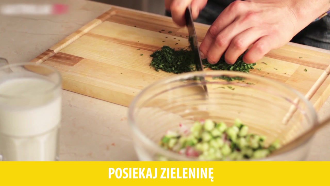 Okroszka - rosyjski chłodnik. Idealny na ciepłe dni