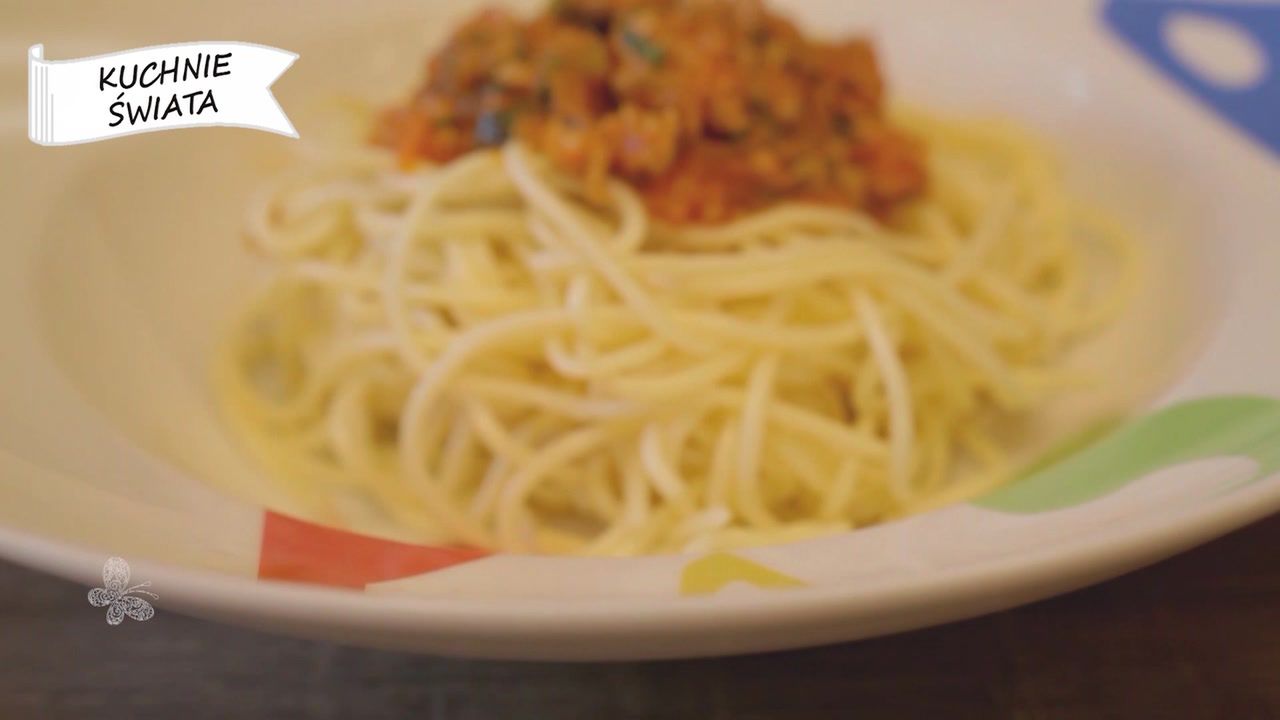 Włoskie smaki. Klasyczne spaghetti bolognese