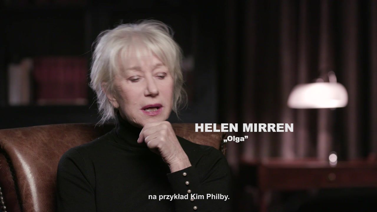 Helen Mirren o roli weteranki KGB