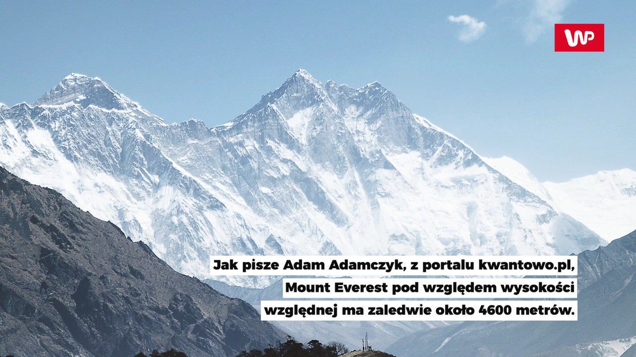 Mount Everest nie jest najwyższy na Ziemi