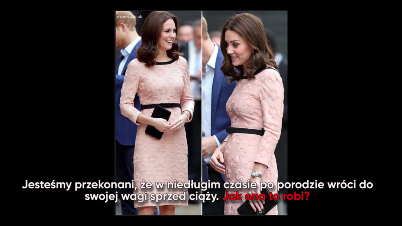Co robi Kate Middleton w ciąży, żeby zachować figurę?