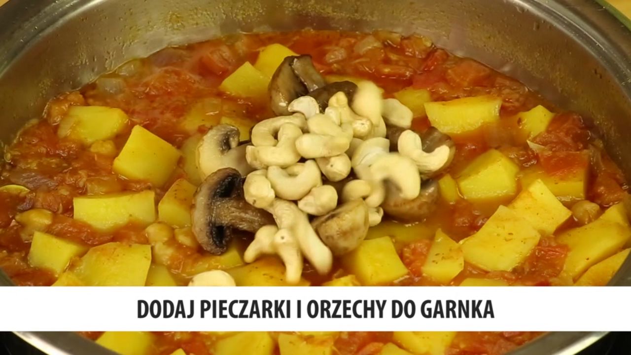 Obiad doskonały - curry z ciecierzycy z dodatkami