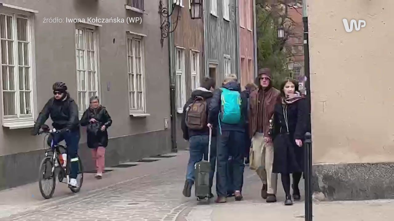 Wideo z Gdańska. Ten widok przykuwa uwagę