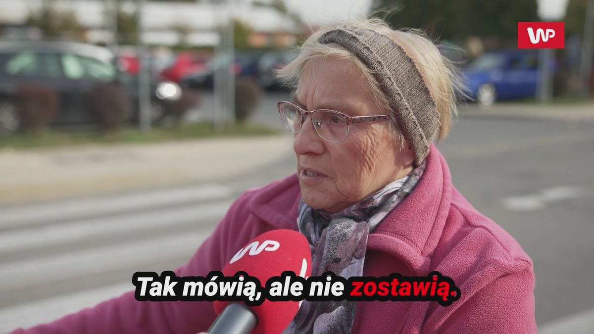 wybory Zapytaliśmy o dodatki socjalne. Kobieta wypaliła, co sądzi o nowej władzy