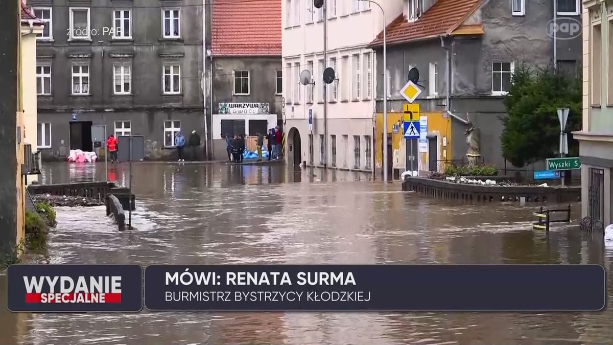 powódź, stan wody, ewakuacja Dramatyczne wyznanie burmistrz. Osoby dzwoniły z płaczem