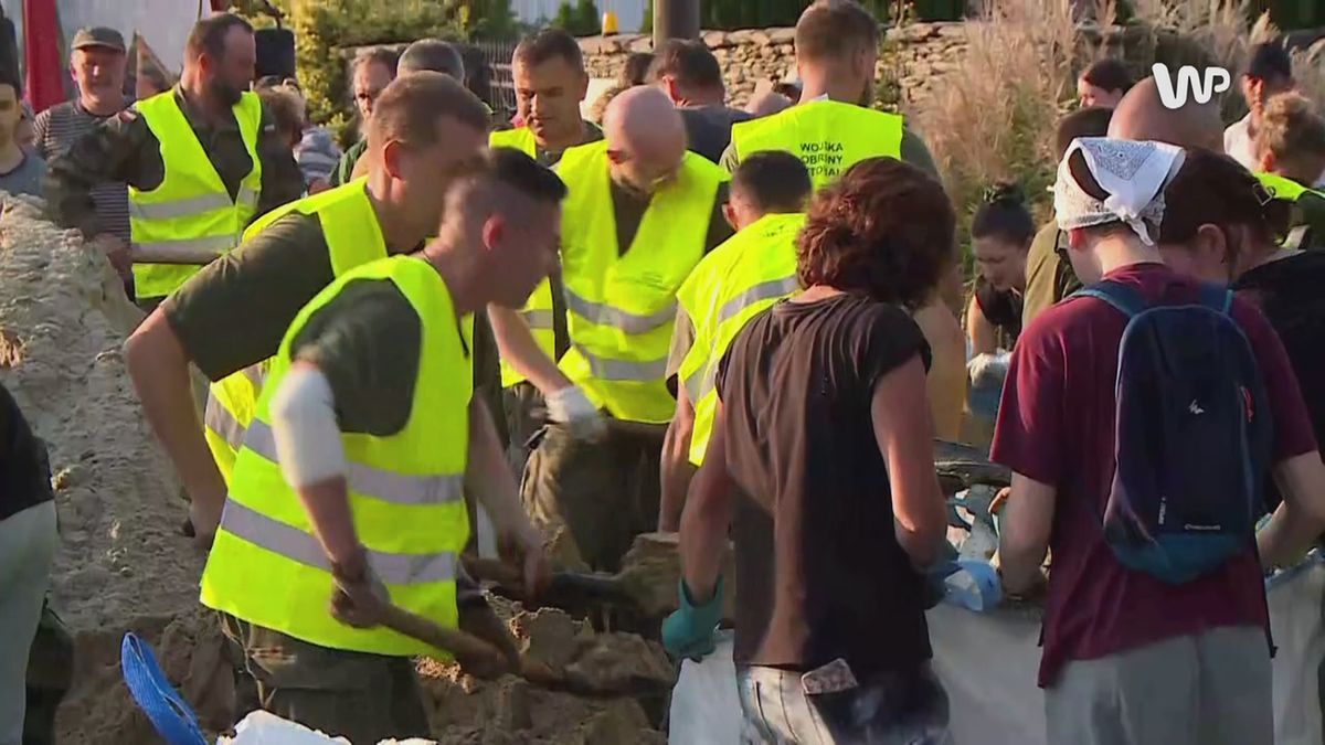 powódź, odra, oława Fala kulminacyjna zbliża się do Oławy. Czekamy na najgorsze