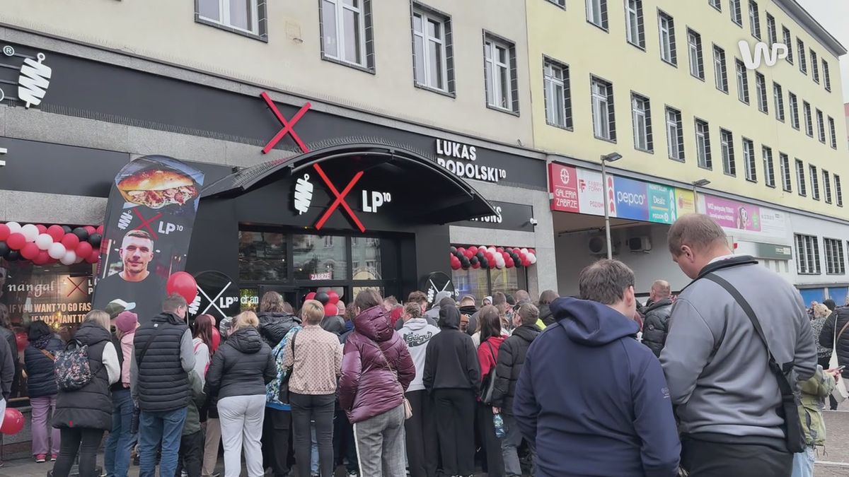 Tłumy ruszyły po kebaby Podolskiego. Byliśmy na otwarciu