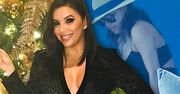 Ciężarna Eva Longoria pochwaliła się wspaniałą świąteczną fotką ze swojej willi! Jej brzuszek jest już wręcz ogromny