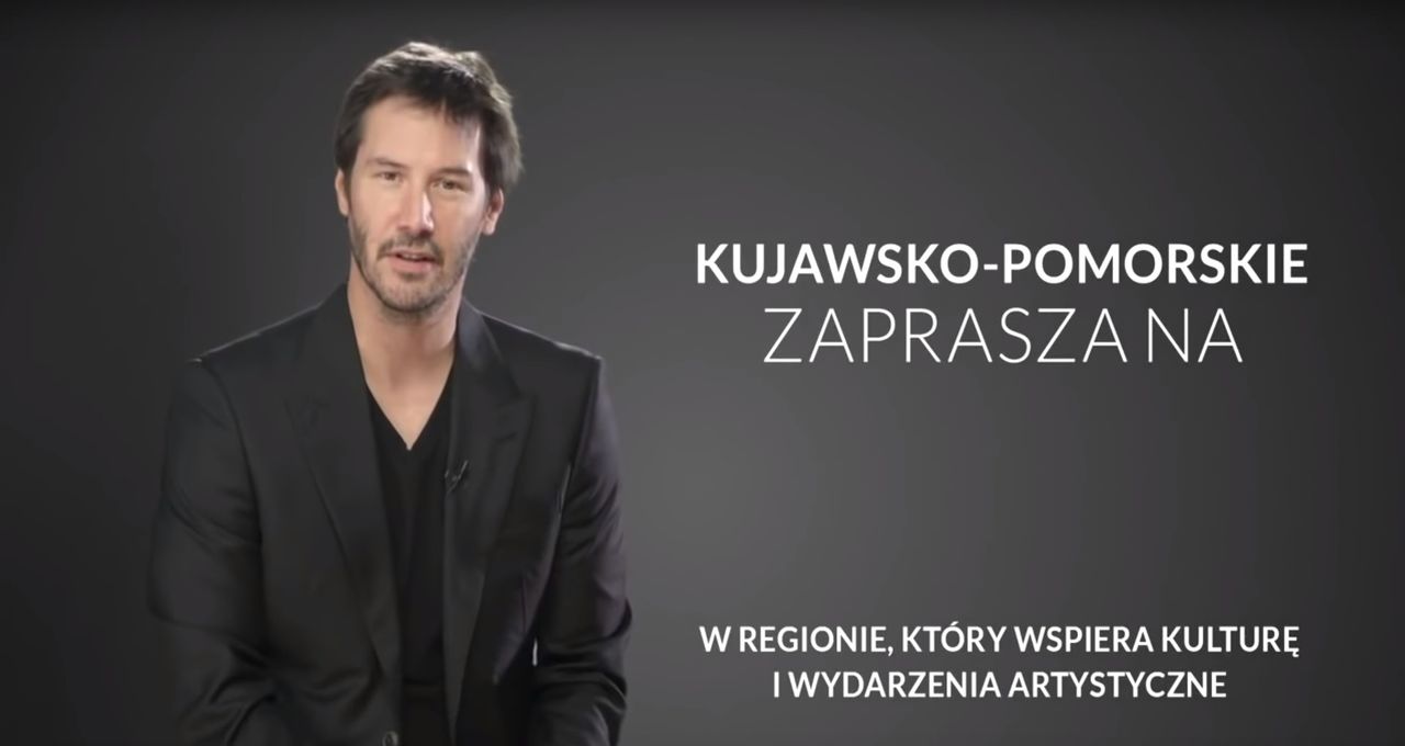 Keanu Reeves lubi Polskę? Już kiedy�ś występował w naszej reklamie