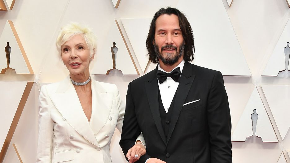 Keanu Reeves z mamą