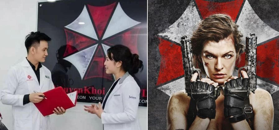 Wietnamska klinika wykorzystała logo złowieszczej korporacji z "Resident Evil" 