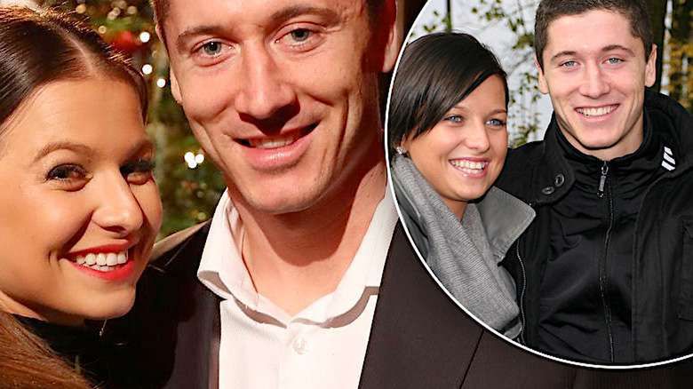 Anna Lewandowska, Robert Lewandowski, stare mieszkanie